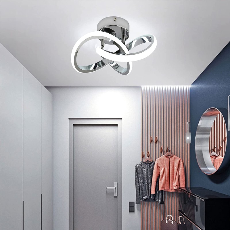 Motion Sensor LED Ceiling Light Indoor, 9.5 inch Closet Lights