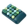 2.4GHz Wireless Numeric Keypad 18 Keys Retro Color Round Keycaps