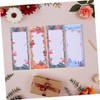 COHEALI Note Pad Sticker 4pcs Memo Pads for Refrigerator Wall
