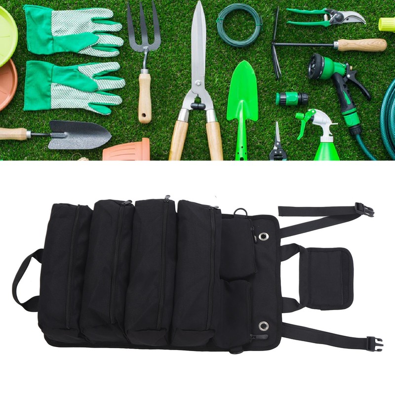 Roll Up Tool Bag Multipurpose Portable Tool Storage Bag Oxford