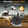 Lusperi Truck Cap Seal Rubber 25FT, for Truck Cap 200