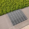 Outdoor Carbon Steel Drain Grate,23.6x23.6in Heavy Duty Drain Cover,Rust-Proof Metal