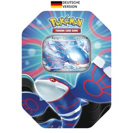Pokémon - Trading Card Game: Tin-Box Azure Legends: Kyogre-ex (4 Booster Packs & 1 Holographic Promo Card)