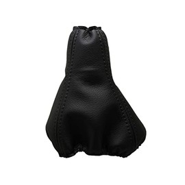 JPstraps - Gear Stick Gaiter Compatible with Freelander (1998-2003) Leather Black Colour