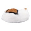 Fur Cat Figurine Simulation Innovative Hand Crafted Cute Fur Cat