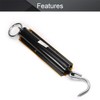 Utoolmart Spring Balance Hanging Hook Handheld Metal Weighing Force Scale