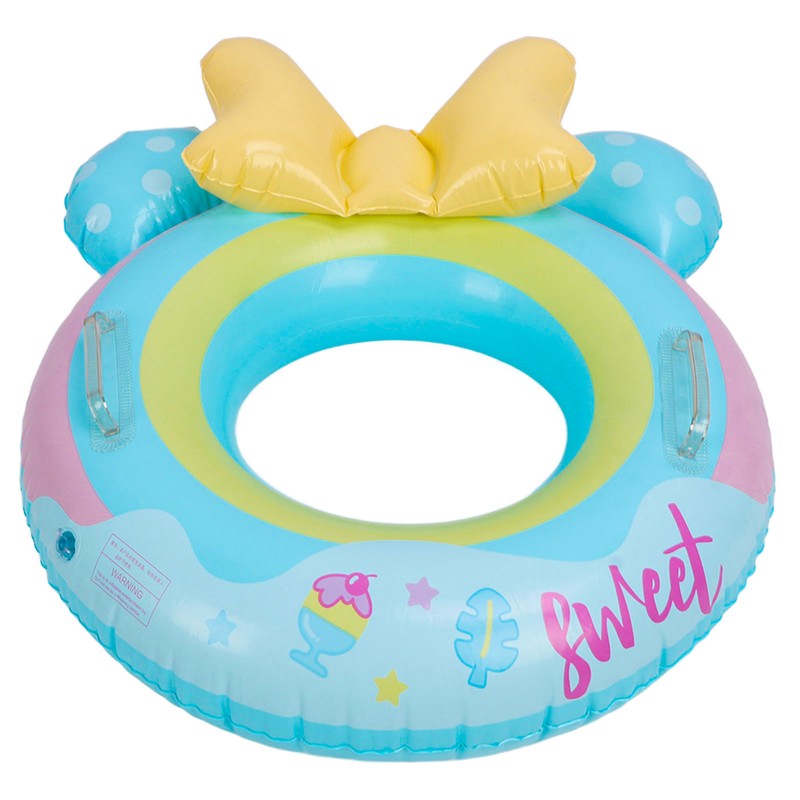 Kid Cute Cartoon Swimming Ring Children Beach Party Soft Inflatable