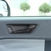 Unbranded Carbon fiber ABS Inner Door Open Handle Cover Trim