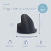 R-Go HE Souris Ergonomique Filaire, Avec Le Logiciel Anti-RSI, Prévention
