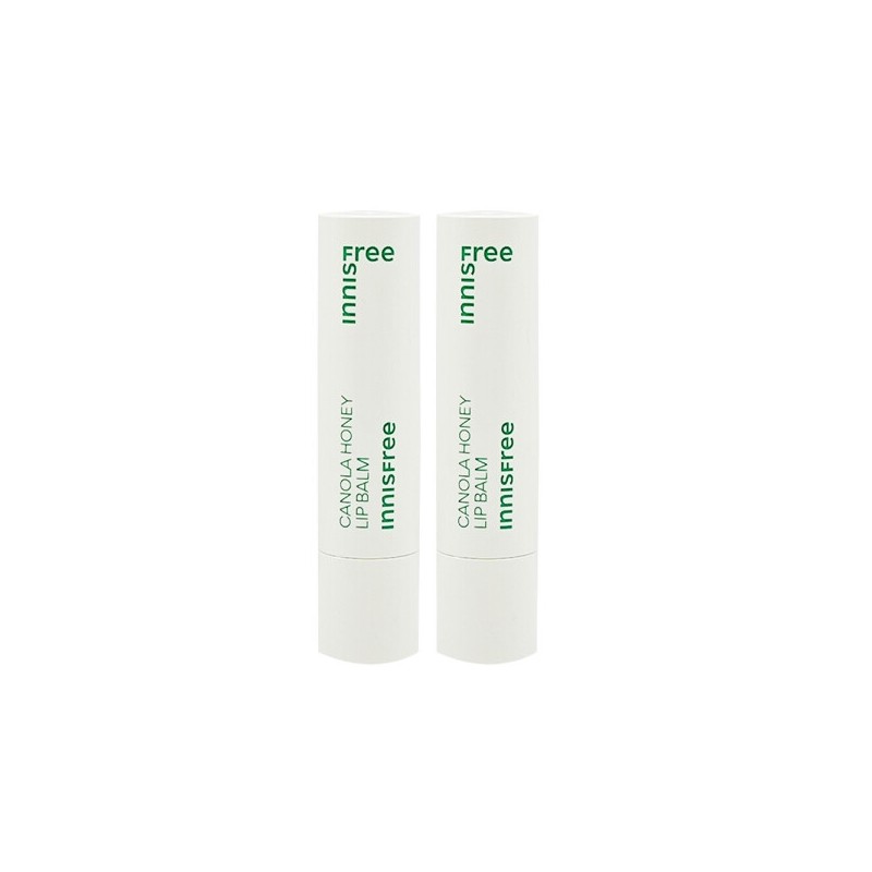 Innisfree Rapeseed Honey Lip Balm 2 pcs / 이니스프리 유채꿀