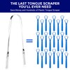 Tongue Scraper Stainless Steel | Three-Pack | Tongue Cleaner |