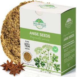 24 bags Anise Tea Bags Te De Anis Dried Anise Seeds Herb Tea (Pimpinella anisum) - 24 Count 2 g Tea Bags Anise Herbal Tea Semilass de anis