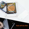 Acrylic Card Frame, Magnetic Trading Card Display Frames Desktop Display