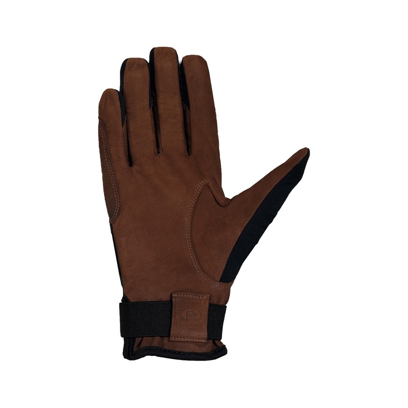 Roeckl FERGUS black and brown Drivers glove, Roe17_Gr.:9