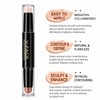 2-in-1 Sculpting Contour & Highlighter Stick, Blendable Creamy