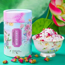 SIJIYUNLI-Rose Silver ear and Lotus Root Powder Soup 350g/12.34oz served quickly, is both Tremella and Lotus Root Powder Soup, suitable for those in a hurry, beautifully packaged, and a must-have gift,breakfast.
