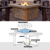 Skyflame Natural Gas Connection Hose, Complete NG Fire Pit Installation