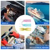 KONBUR 580Pcs Heat Shrink Wire Connectors -Insulated Electrical Terminals Kit-