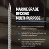 FM FastenMon #10 x 3 Marine Grade Type 316 Stainless