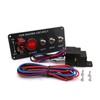 Toggle Switch Ignition 5 in 1 12V 40A Carbon Fibre