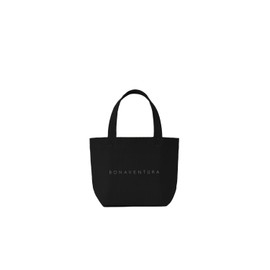 BONAVENTURA Easy Canvas Tote Bag, Mini Size, Eco Bag, Black