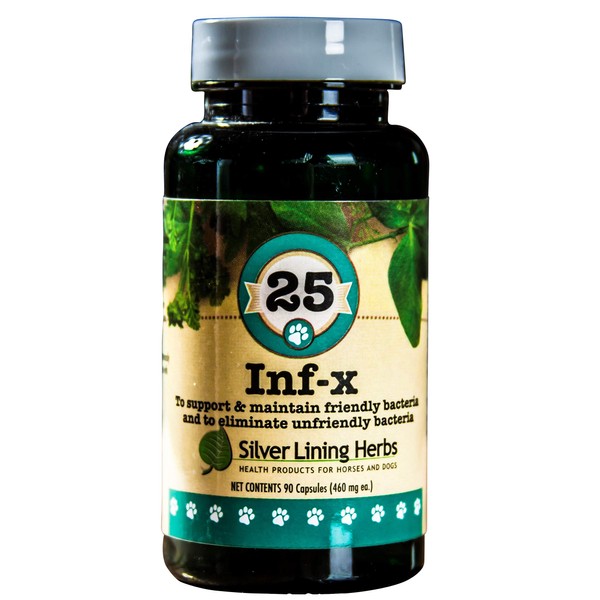 Silver Lining Herbs 25 Canine INF-X - Helps Maintain Healthy