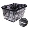 Bicycle Basket Cover Liner for Bicycle Basket Wire Basket Folding