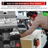BOSYTRO Single Phase On/Off, 220V to 250V Emergency Stop Switch,
