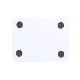 Fashion Star Bookend Non-Skid Metal Book Ends Book Stands for Home Shelves School Office Decoration Kids Study Gift (White)