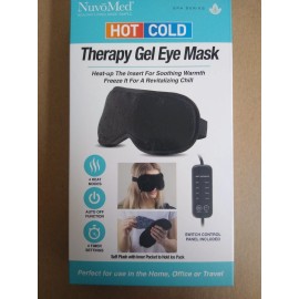 Nuvo Med Hot Or Cold Therapy Gel Eye Mask Nuvo Med USB electric Heated with Gel insert