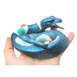 Curious Minds Busy Bags 1 Jumbo Stretchy Snake - Squishy Novelty Toy (Random Color)