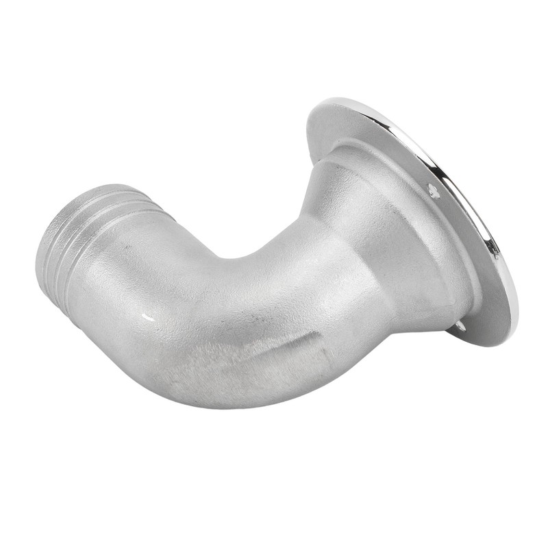 Boat Deck Drain 90 Degree Elbow 316 Stainless Steel Split