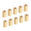 YOKIVE Pack of 40 M3 Spacers, Brass Hexagonal PCB Spacer