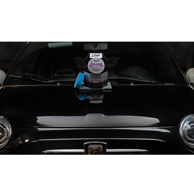 Gliptone Ceramic Paste Wax, Si02 Infused, Long Lasting Extreme Gloss,