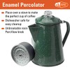 GSI Outdoors Percolator Coffee Pot | Enamelware Campfire Coffee Boiler