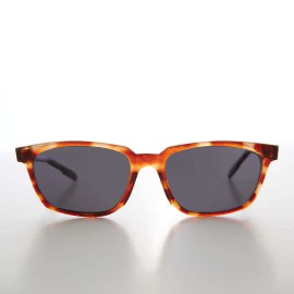 Sunglass Museum Beatnik Mod Classic Vintage Sunglasses - Ronnie - Tortoise / Brown Lens