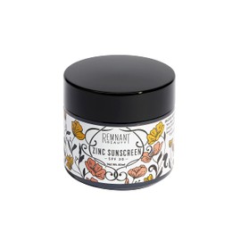 100% Natural Non Nano Zinc Sun Cream for Face, Baby Safe Mineral Sunscreen, SPF 30