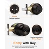 Probrico 3 Sets-Entry Door Knob Lockset and Single Cylinder Deadbolt