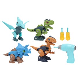 Assembled Dinosaur DIY Movable Joint Disassembly Educational Building Toys Dinosaur for Children