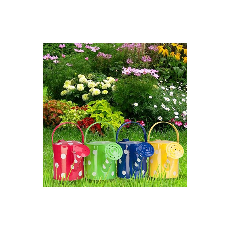 PANACEA PRODUCTS CORP 1/2 gallon, Polka Dot Watering Can, Color