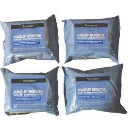 Neutrogena Make-Up Remover Towelettes 25 Count (Refill)  Ultra Soft *Pack of 4*