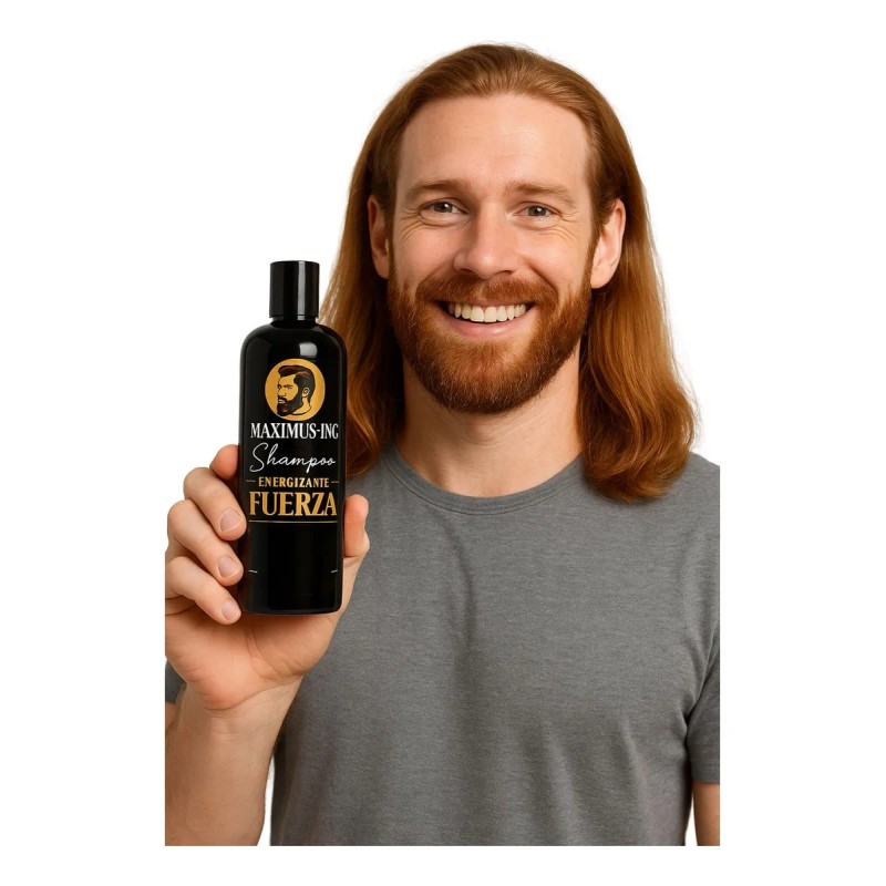 Shampoo Anticaída Hombre Fuerza Crecimiento Hombre 500ml mx
