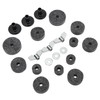21Pcs Cymbal Replacement Accessories Felts Sleeves Wing Nuts Washers for