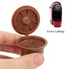 3Pcs Reusable Refillable Coffee Capsule Filter Cup for Caffitaly, Economical