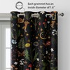 Moonslim Brown Gray Blackout Curtains, Grey Rustic Abstract Rustic Farmhouse