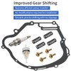 GOLKNHA Clutch Kit & Cover Gasket Compatible with Yamaha TTR125