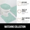 GORILLA GRIP Bath Rug Mat 48x24, Soft Absorbent Chenille, Quick