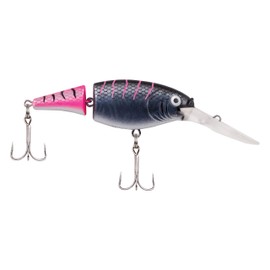 Flicker Shad Jointed Firetail MF Black Cougar 1/3 oz