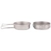Lixada Ultralight Titanium Frypan Outdoor Camping Hiking Backpacking Cooking Frying