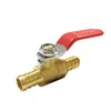 Joywayus 1/2 Inch PEX Brass Ball Valve for Hot and